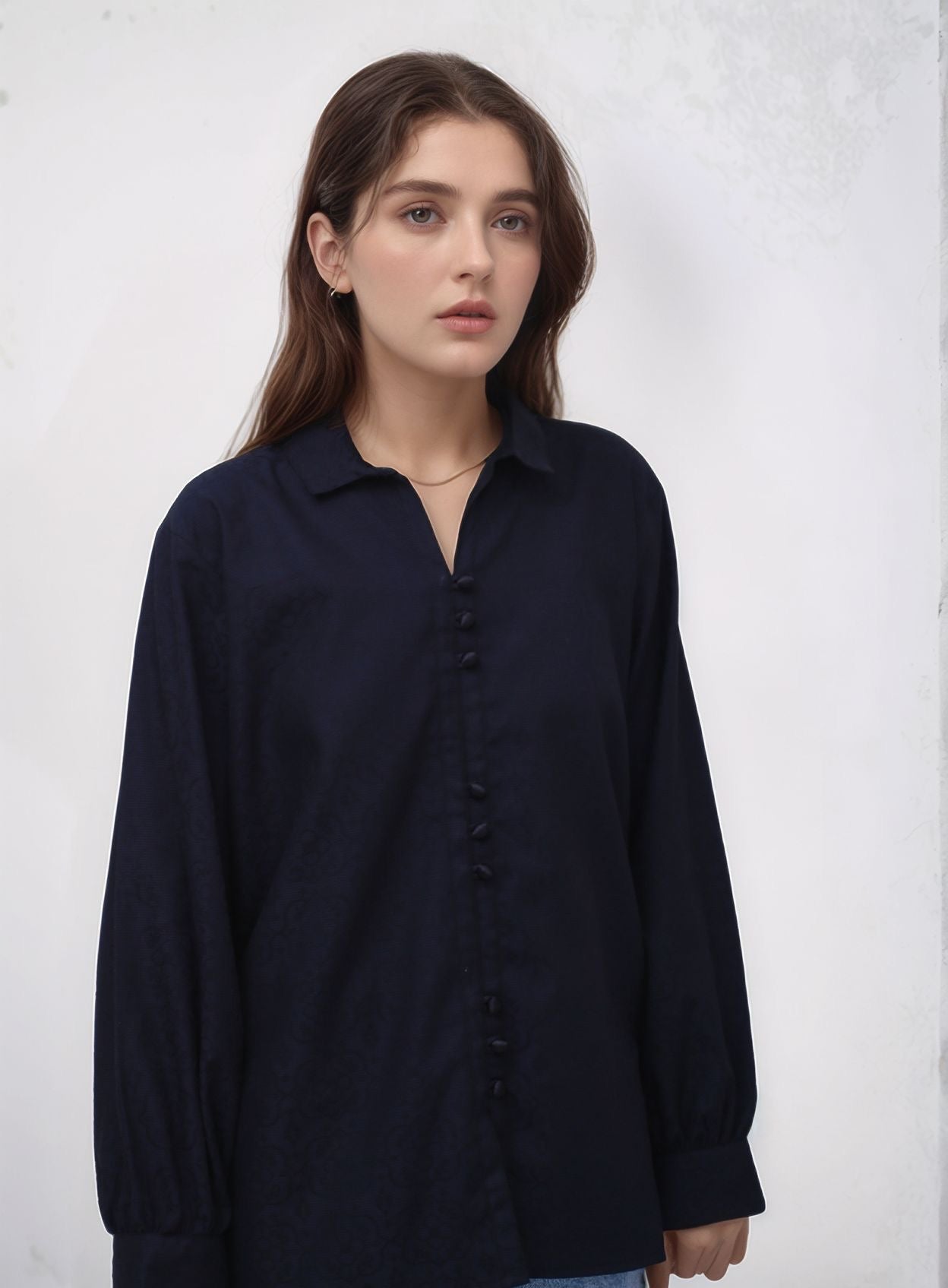 Midnight Jacquard Shirt