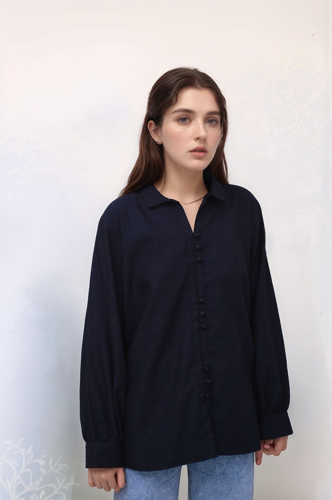 Midnight Jacquard Shirt
